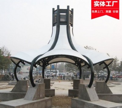 膜結(jié)構(gòu)景觀棚 沙灘廣場公園的標(biāo)志性設(shè)計(jì)與施工
